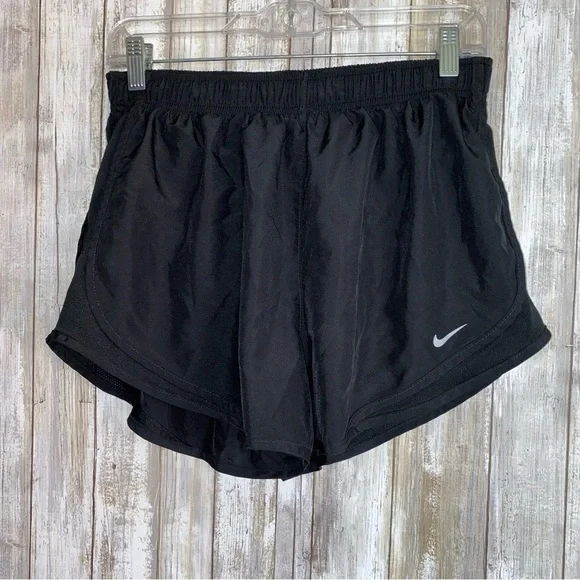Nike Black Brief-Lined Running Shorts - Picture 2 of 5